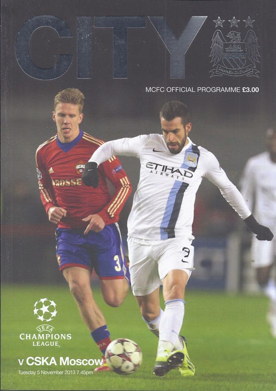 Manchester City FC v C.S.K.A Moscow